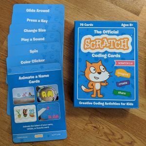 Box of scratch cards