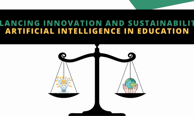 Balancing Innovation and Sustainability: AI in Education